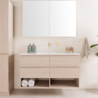 Washbasin and mirror cabinet (0)